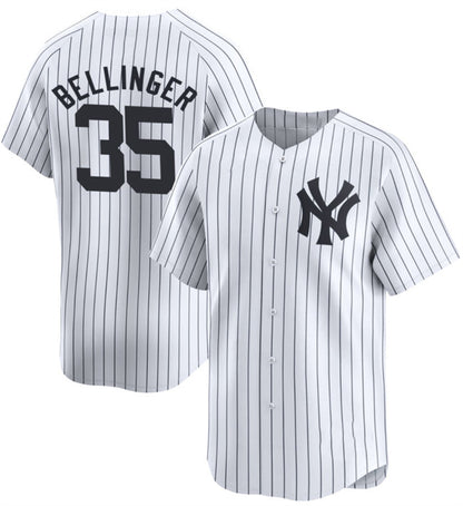 New York Yankees #35 Cody Bellinger White RONA 2024 Home Limited With Name Stitched Jersey