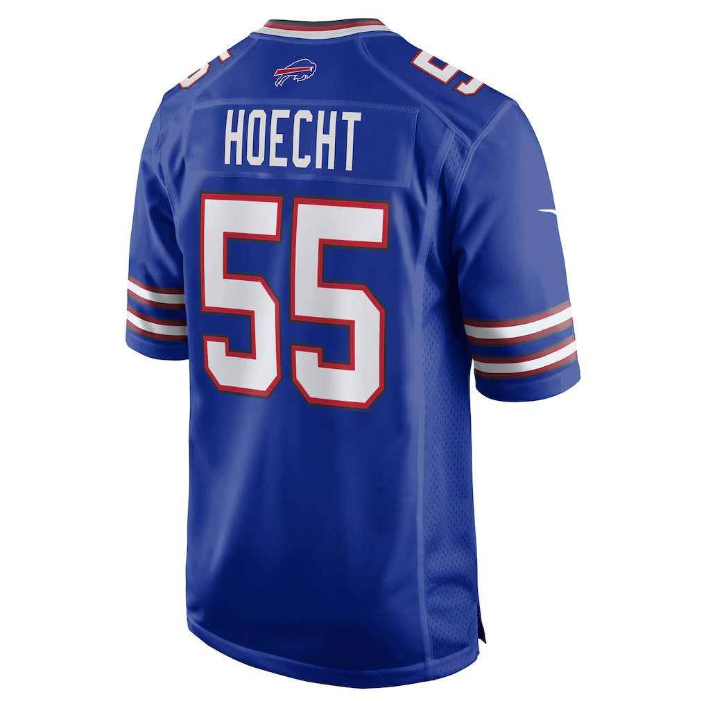 B.Bills #55 Michael Hoecht Royal RONA Team Game Jersey