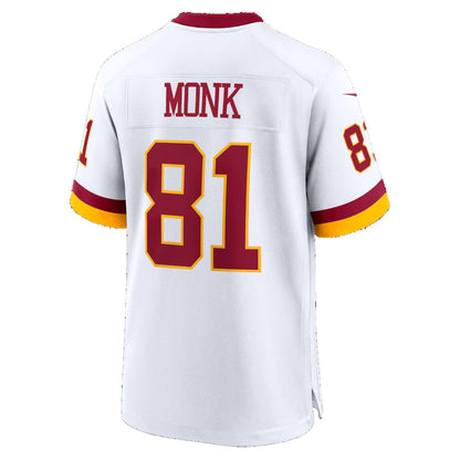 W.Commanders #81 Art Monk White RONA Alternate 2 Game Jersey