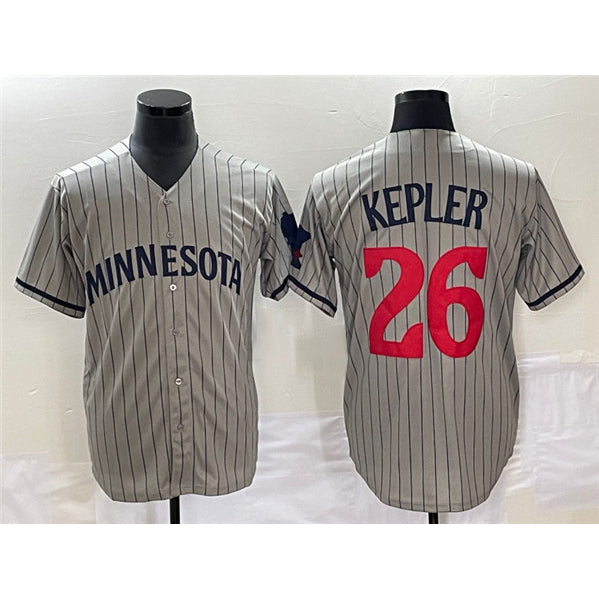 Minnesota Twins #26 Max Kepler Gray RONA Cool Base Stitched Jersey