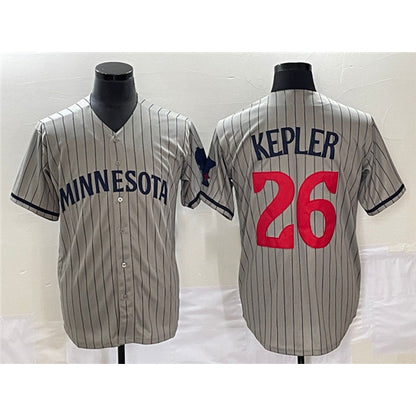 Minnesota Twins #26 Max Kepler Gray RONA Cool Base Stitched Jersey