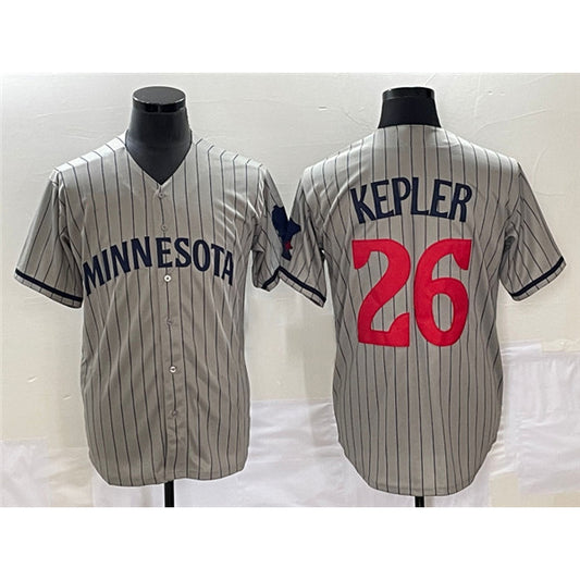 Minnesota Twins #26 Max Kepler Gray RONA Cool Base Stitched Jersey