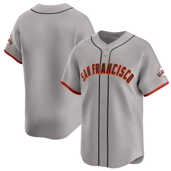 San Francisco Giants Blank Gray RONA Away Limited Stitched Jersey