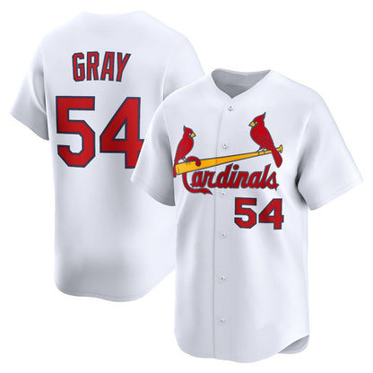 St. Louis Cardinals #54 Sonny Gray White RONA Home Limited Player Jersey