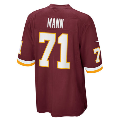 W.Football Team #71 Charles Mann Burgundy RONA Retired Player Jersey