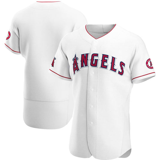 Los Angeles Angels White RONA Home Authentic Team Jersey