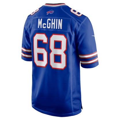 B.Bills #68 Garrett McGhin Royal RONA Team Game Jersey