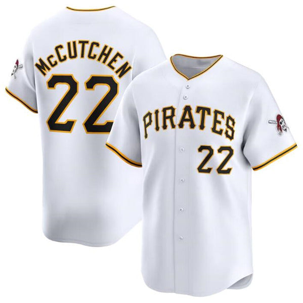 Pittsburgh Pirates #22 Andrew McCutchen White RONA Home Limited Stitched Jersey