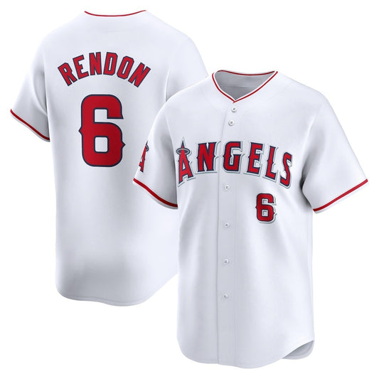 Los Angeles Angels #6 Anthony Rendon White RONA Home Limited Player Jersey