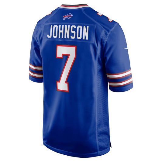 B.Bills #7 Taron Johnson Royal RONA Game Jersey
