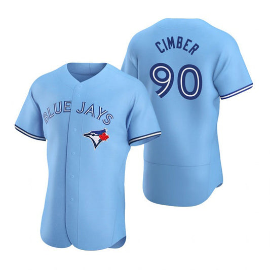 Toronto Blue Jays #90 Adam Cimber Powder Blue RONA Alternate Flex Base Player Jersey