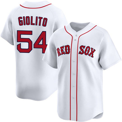 Boston Red Sox #54 Lucas Giolito White RONA 2024 Home Limited Stitched Jersey