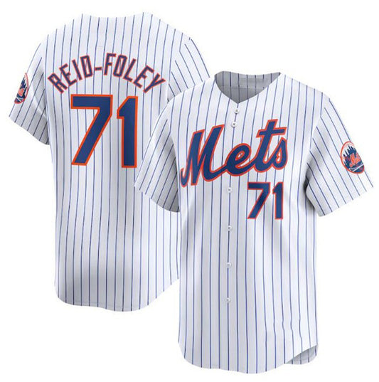 New York Mets #71 Sean Reid-Fole White RONA 2024 Home Limited Stitched Jersey