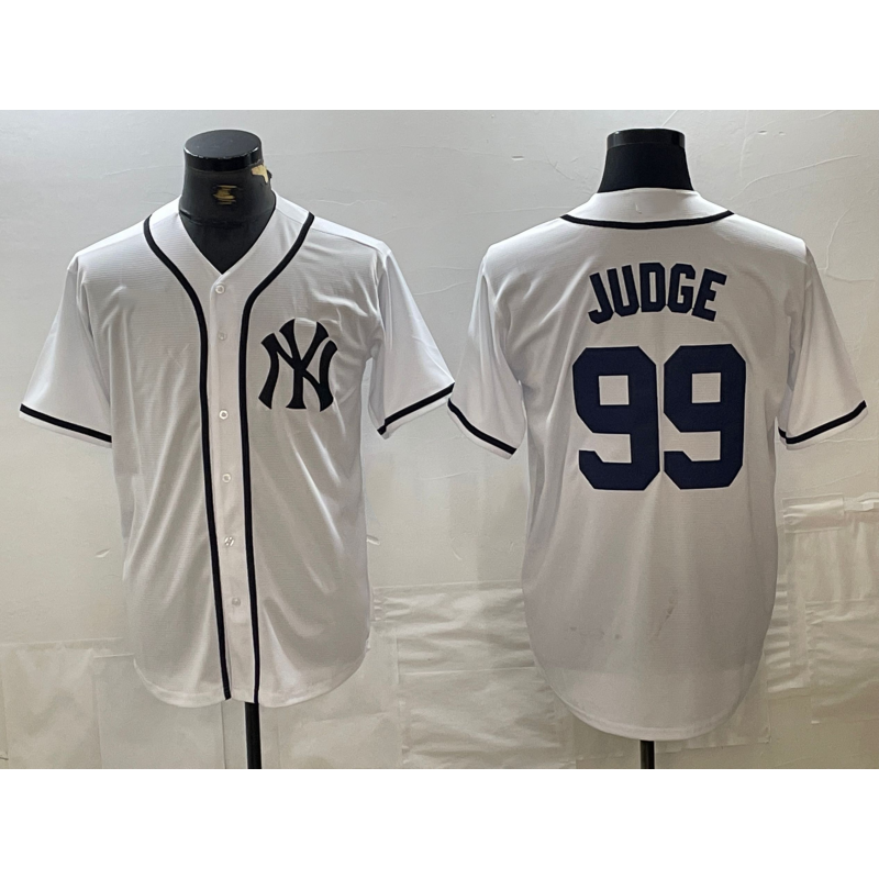 New York Yankees #99 Aaron Judge White RONA Fashion Cool Base Jersey