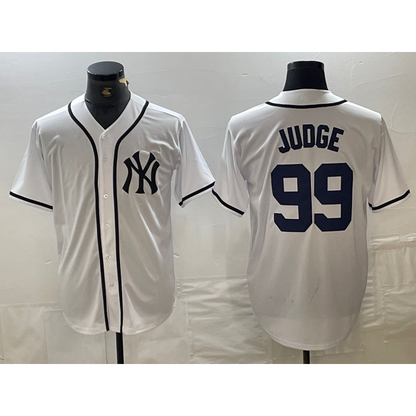 New York Yankees #99 Aaron Judge White RONA Fashion Cool Base Jersey