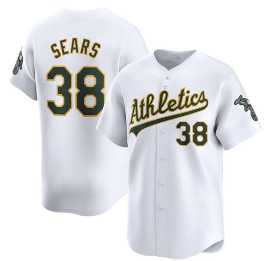 Oakland Athletics #38 JP Sears White RONA Home Limited Stitched Jersey