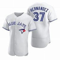 Toronto Blue Jays #37 Teoscar Hernandez White RONA Flex Base Stitched Jersey