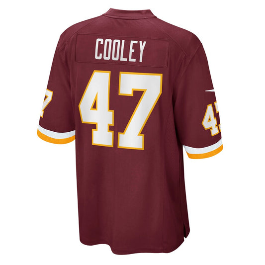 W.Football Team #47 Chris Cooley Retired Player Jersey - Burgundy RONA