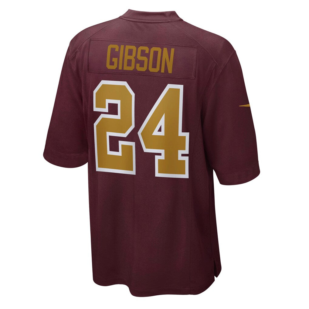 W.Football Team #24 Antonio Gibson Burgundy RONA Alternate Player Game Jersey
