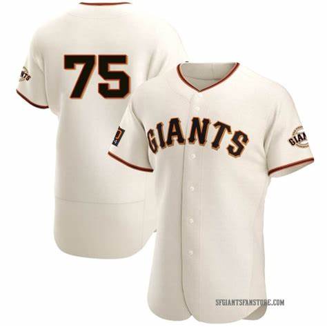 San Francisco Giants #75 Camilo Doval Cream RONA Flex Base Stitched Jersey