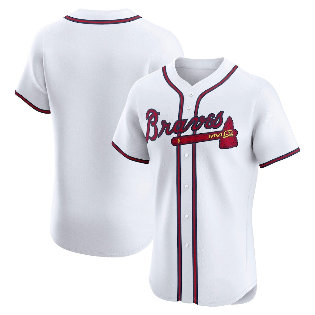 Atlanta Braves White RONA Home Elite Jersey
