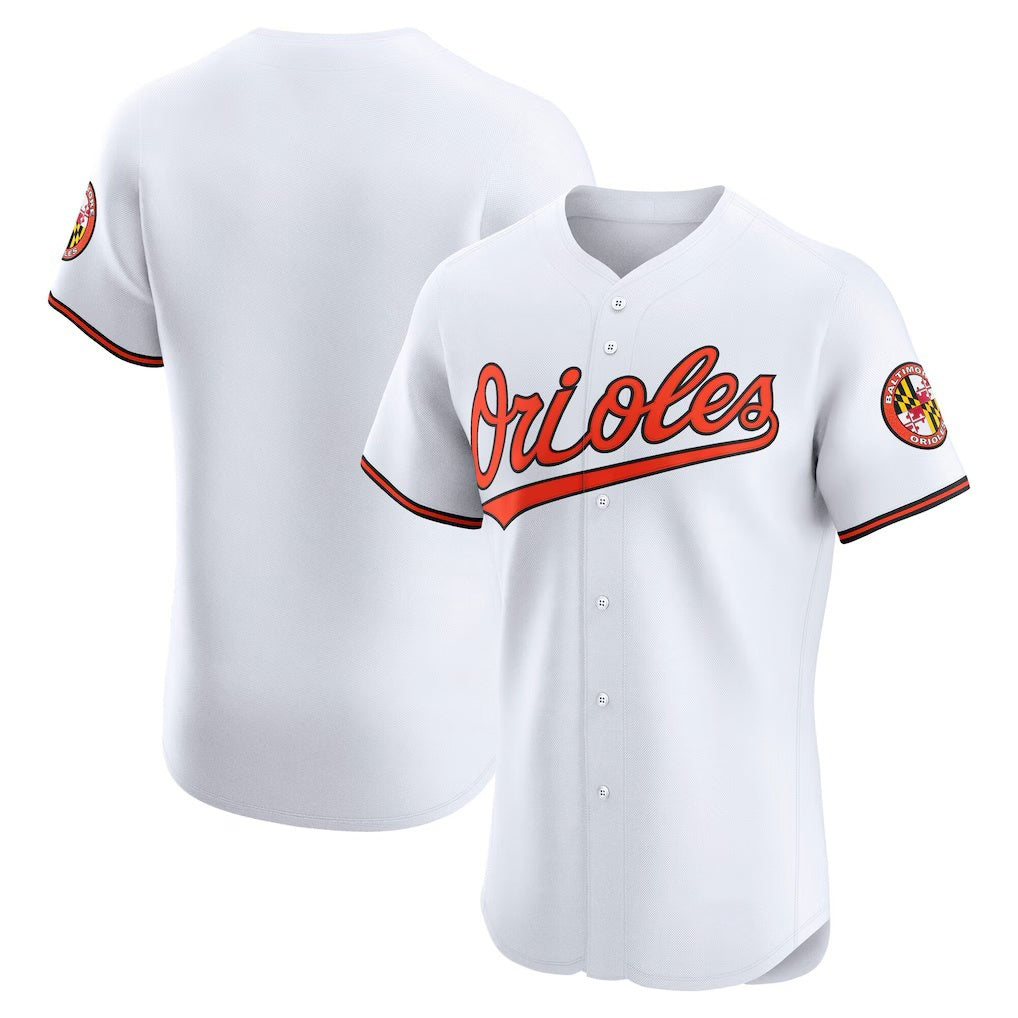 Baltimore Orioles White RONA Home Elite Jersey