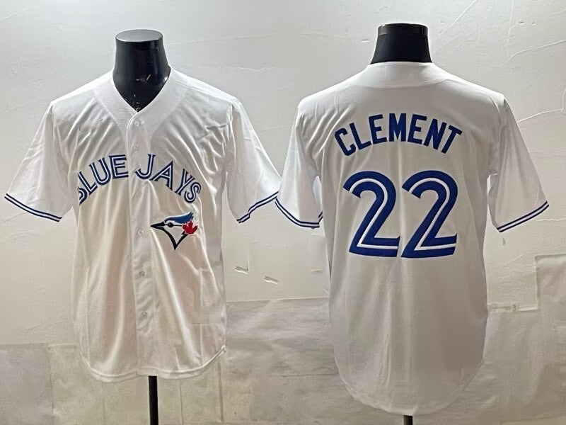 Toronto Blue Jays #22 Ernie Clement white RONA 50th Anniversary Alternate Limited Jersey