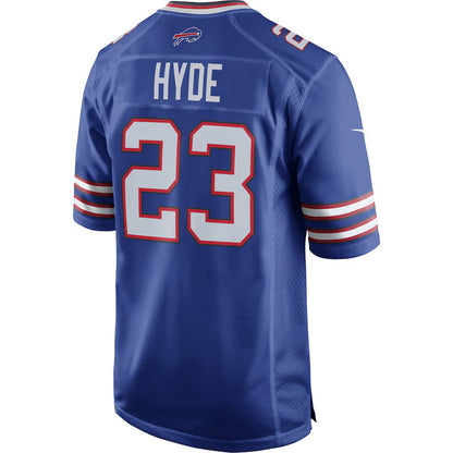 B.Bills #23 Micah Hyde Royal RONA Game Player Jersey