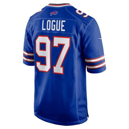B.Bills #97 Zion Logue Royal RONA Team Game Jersey