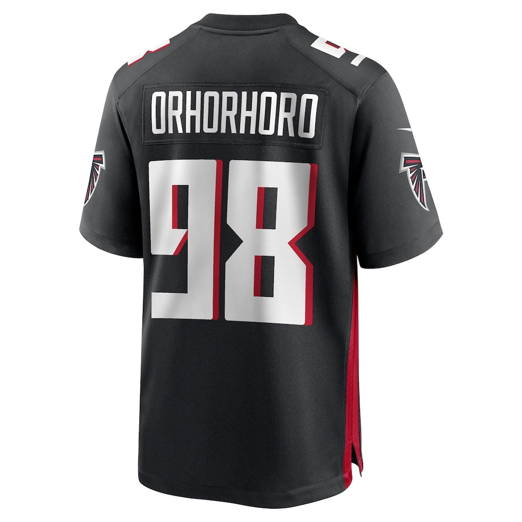 A.Falcons #98 Ruke Orhorhoro Black RONA Team Game Jersey