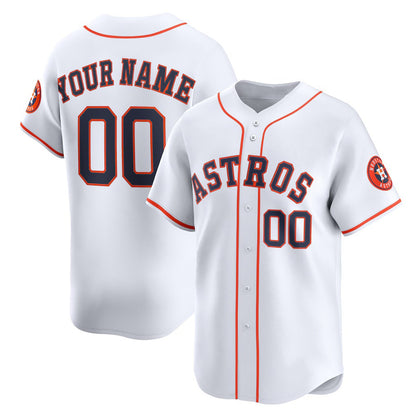 Custom Houston Astros White RONA Home Limited Jersey