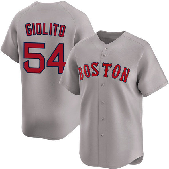 Boston Red Sox #54 Lucas Giolito Gray RONA 2024 Away Limited Stitched Jersey