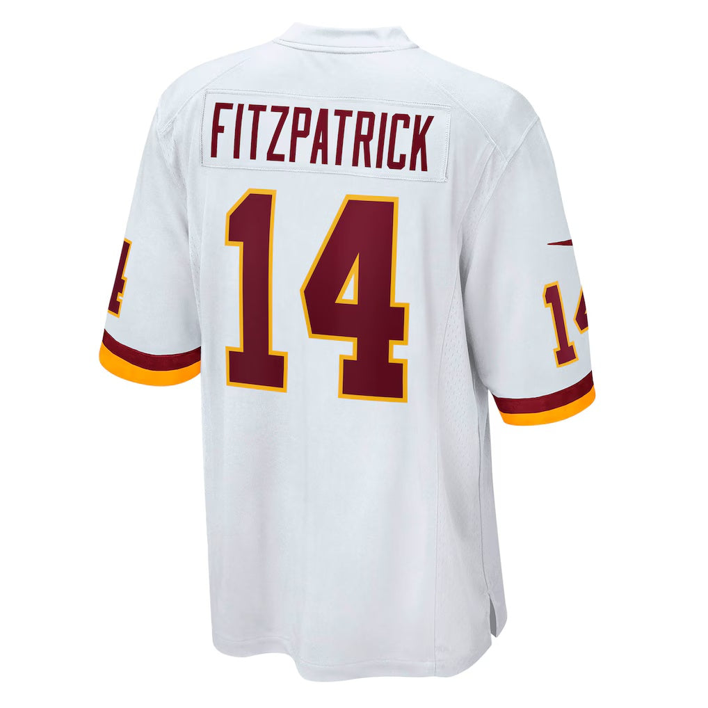 W.Football Team #14 Ryan Fitzpatrick White RONA Game Jersey