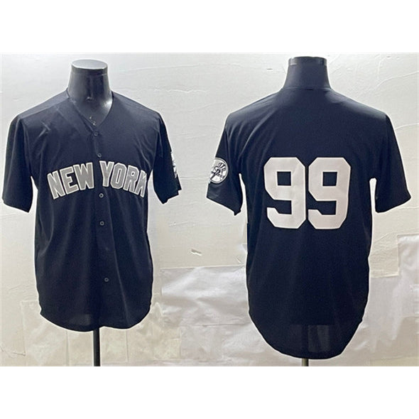 New York Yankees #99 Aaron Judge Black RONA Cool Base Stitched Jersey