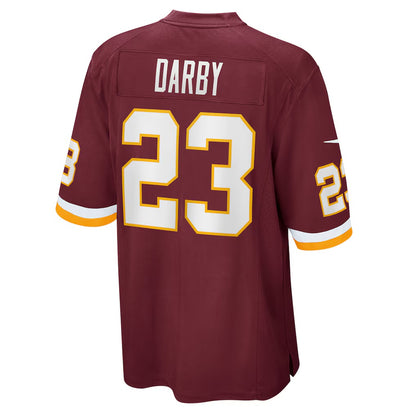 W.Football Team #23 Ronald Darby Burgundy RONA Team Game Jersey
