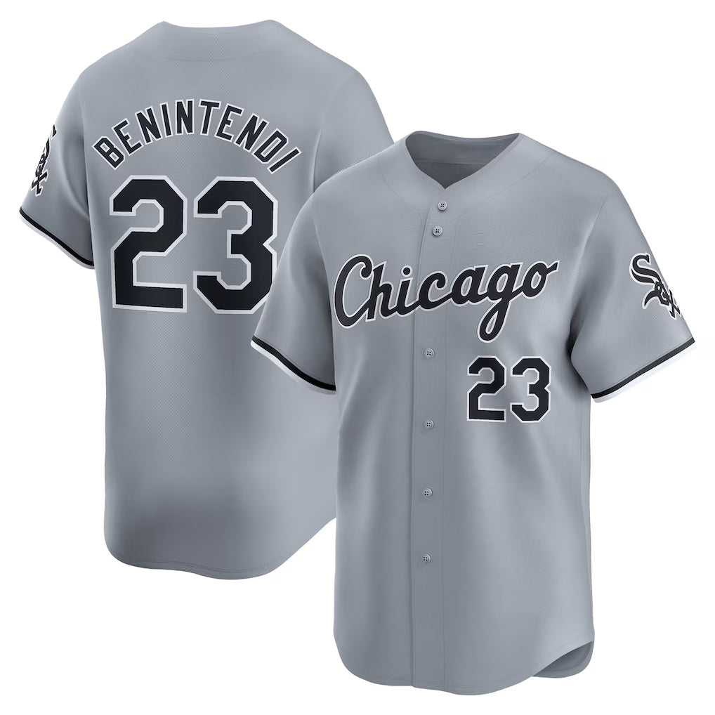 Chicago White Sox #23 Andrew Benintendi White RONA Road Limited Player Jersey