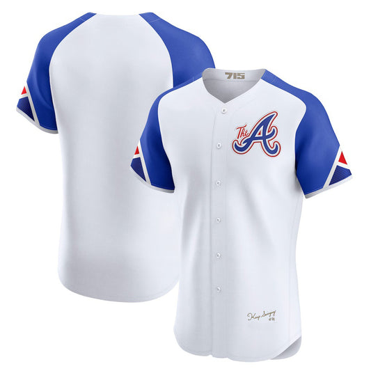 Atlanta Braves White RONA City Connect Elite Jersey