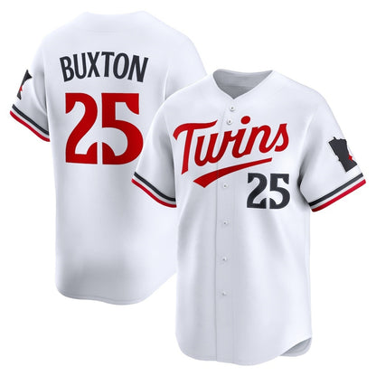 Minnesota Twins #25 Byron Buxton White RONA Home Limited Player Jersey