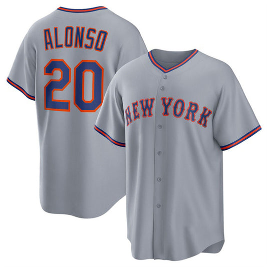 New York Mets #20 Pete Alonso Gray RONA 2025 Limited Stitched Jersey