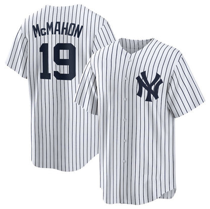 New York Yankees #19 Ryan McMahon White RONA 2025 Cool Base Stitched Jersey