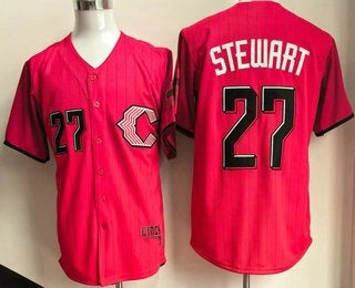 Cincinnati Reds #27 Sal Stewart Red RONA 2026 City Connect Stadium Jersey