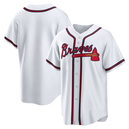 Atlanta Braves White RONA Home Replica Team Jersey