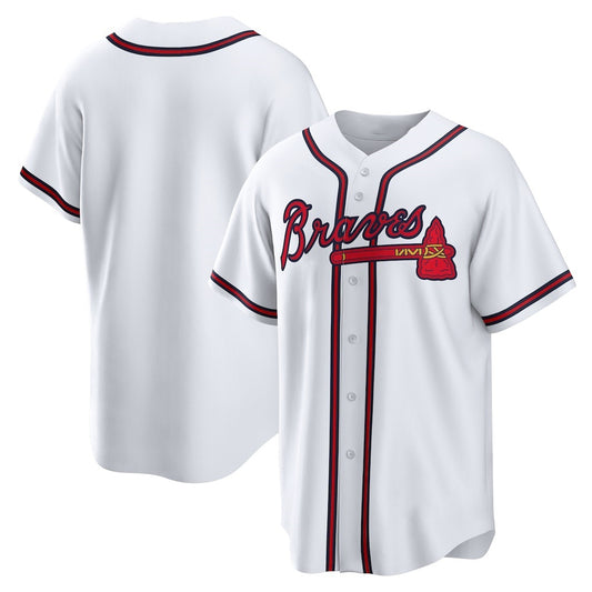 Atlanta Braves White RONA Home Replica Team Jersey