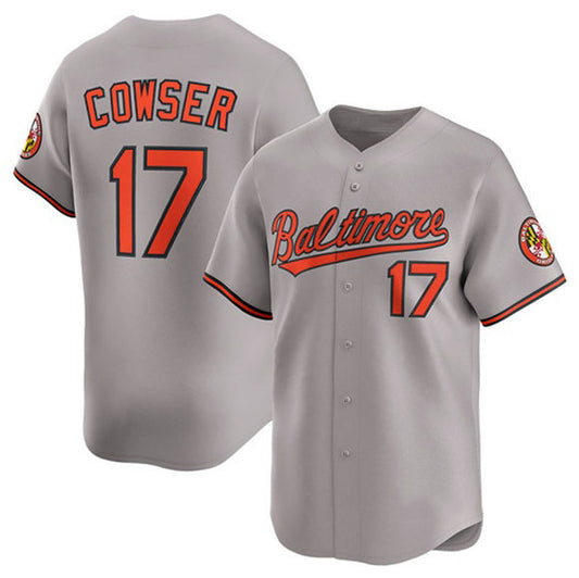 Baltimore Orioles #17 Colton Cowser Gray RONA 2025 Limited Stitched Jersey