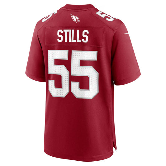 A.Cardinals #55 Dante Stills Cardinal RONA Team Game Jersey
