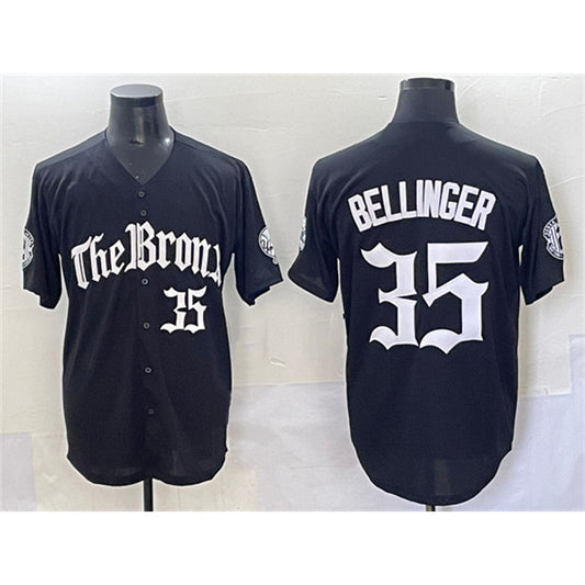 New York Yankees #35 Cody Bellinger Black RONA 'Gothic Legacy Edition' Vapor Premier Limited Stitched Jersey