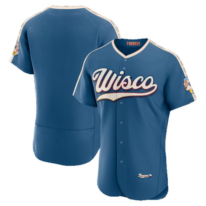 Milwaukee Brewers Mineral Blue RONA 2026 City Connect Authentic Jersey