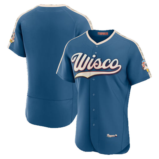 Milwaukee Brewers Mineral Blue RONA 2026 City Connect Authentic Jersey