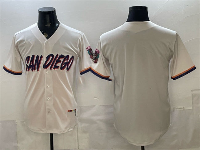 San Diego Padres Blank Cream RONA 2026 City Connect Stadium Stitched Jersey