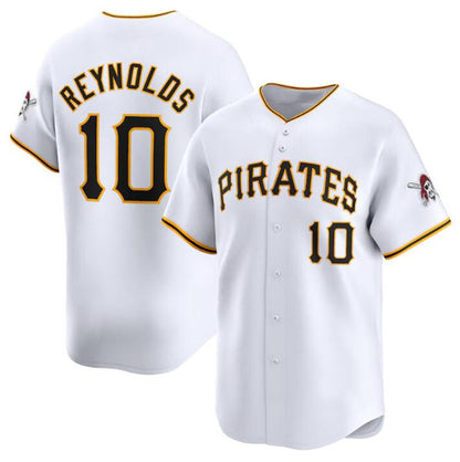 Pittsburgh Pirates #10 Bryan Reynolds White RONA Home Limited Stitched Jersey